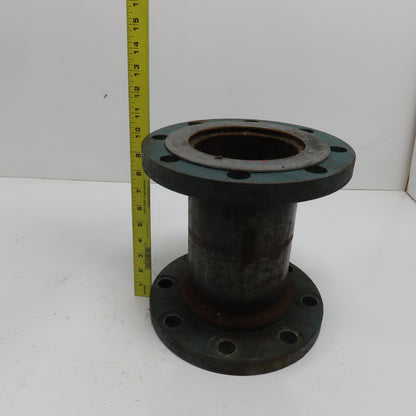 Weldbend 5" x 5" Concentric Flanged Steel Coupling 8 Bolt 10" OAL