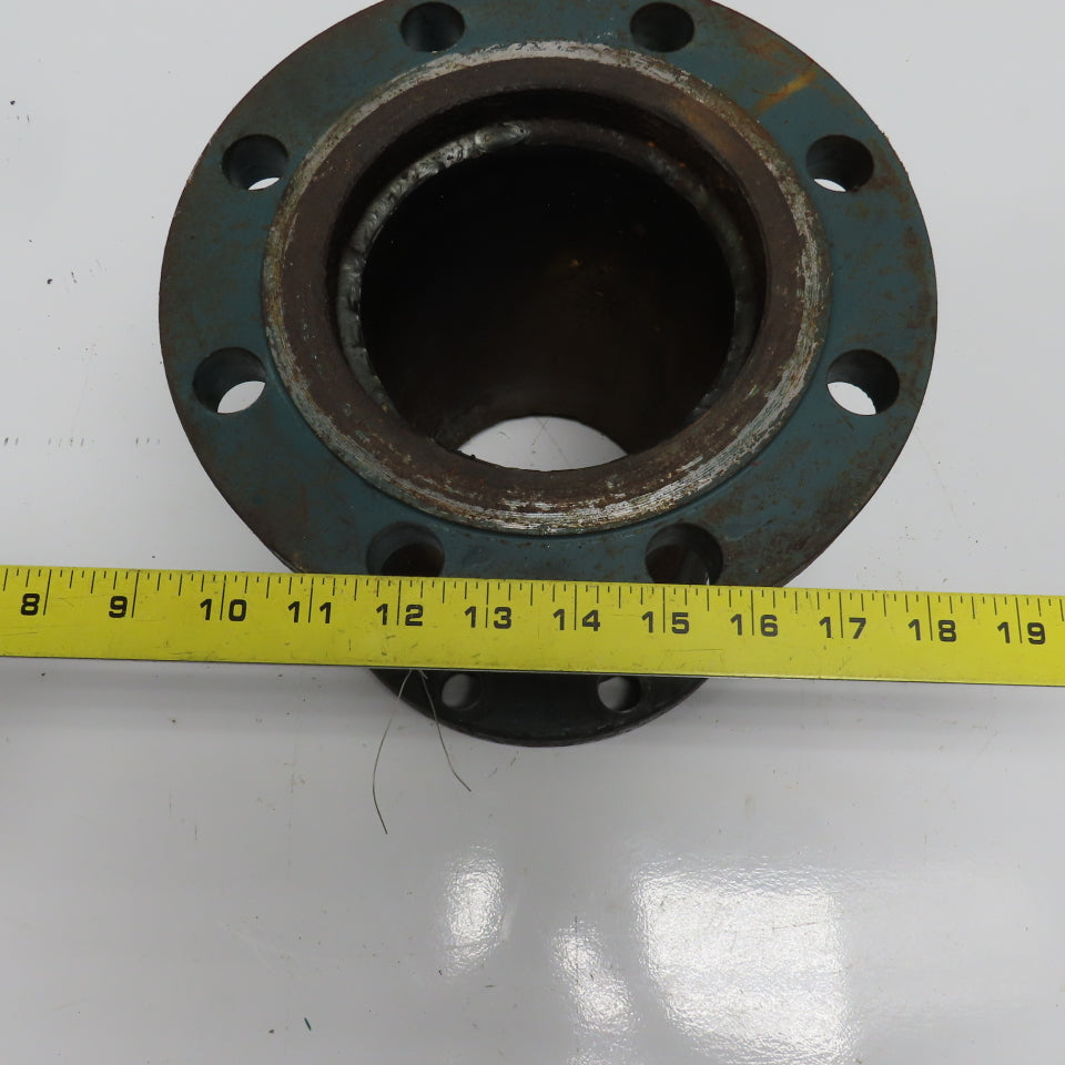 Weldbend 5" x 5" Concentric Flanged Steel Coupling 8 Bolt 10" OAL
