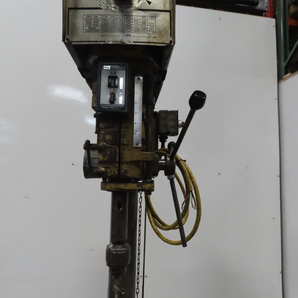 Powermatic 1200  20" Drill Press 1-1/2HP 230/460V 3Ph #3 MT Var spd doesnt work