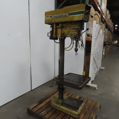 Powermatic 1200  20" Drill Press 1-1/2HP 230/460V 3Ph #3 MT Var spd doesnt work