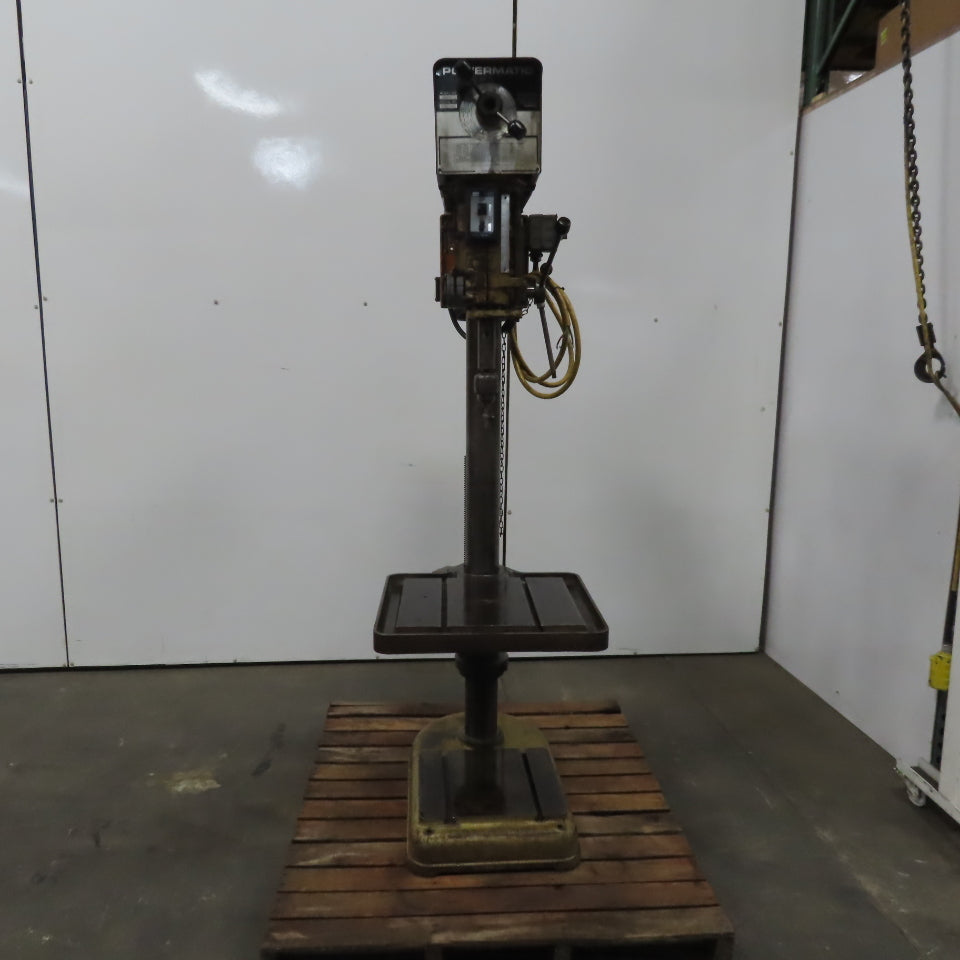 Powermatic 1200  20" Drill Press 1-1/2HP 230/460V 3Ph #3 MT Var spd doesnt work