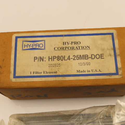 Hy-Pro HP80L425MBDOE 202622 Hydraulic Filter Element