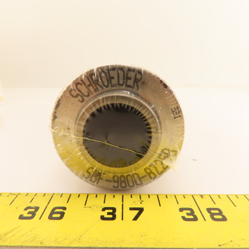 Schroeder SBF-9800-8Z25B Fiberglass Media Hydraulic Filter 25 Micron