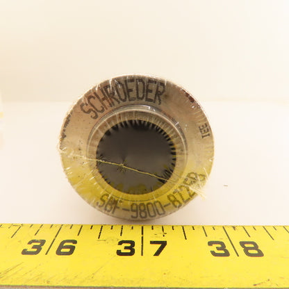 Schroeder SBF-9800-8Z25B Fiberglass Media Hydraulic Filter 25 Micron