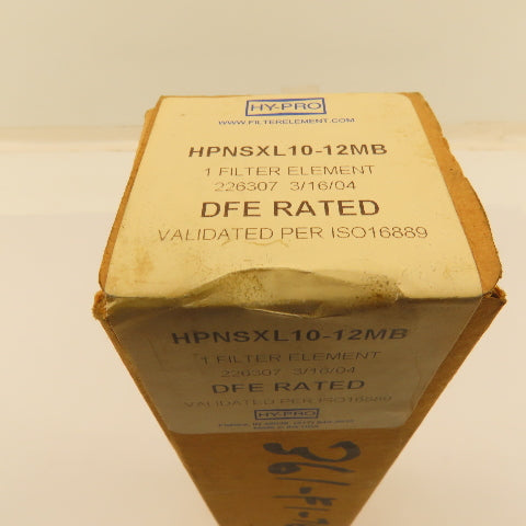 Hy-Pro HPNSXL10-12MB Microglass Media Hydraulic Filter Element
