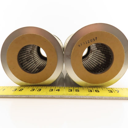 361FI935 93512057 Pleated Suction Filter 3-1/2" x 6" Tall 1-5/8" ID Lot Of 2
