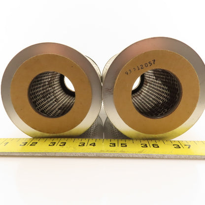 361FI935 93512057 Pleated Suction Filter 3-1/2" x 6" Tall 1-5/8" ID Lot Of 2