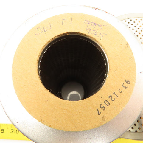 361FI935 93512057 Pleated Suction Filter 3-1/2" x 6" Tall 1-5/8" ID Lot Of 2