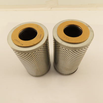 361FI935 93512057 Pleated Suction Filter 3-1/2" x 6" Tall 1-5/8" ID Lot Of 2