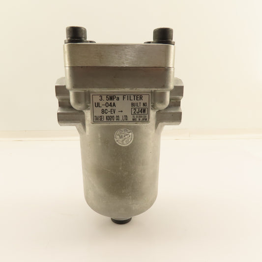 Taisei Kogyo UL-04A 1/2" NPT 3.5MPa 507 PSI Hydraulic Filter Bowl Assembly