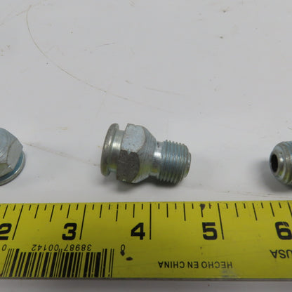 Button Head Grease Nipple 7/8" Hex Size 3/8" NPTF 1-5/16 OAL Lot Of 9