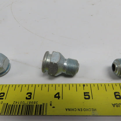 Button Head Grease Nipple 7/8" Hex Size 3/8" NPTF 1-5/16 OAL Lot Of 9