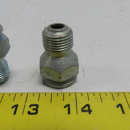 Button Head Grease Nipple 7/8" Hex Size 3/8" NPTF 1-5/16 OAL Lot Of 9