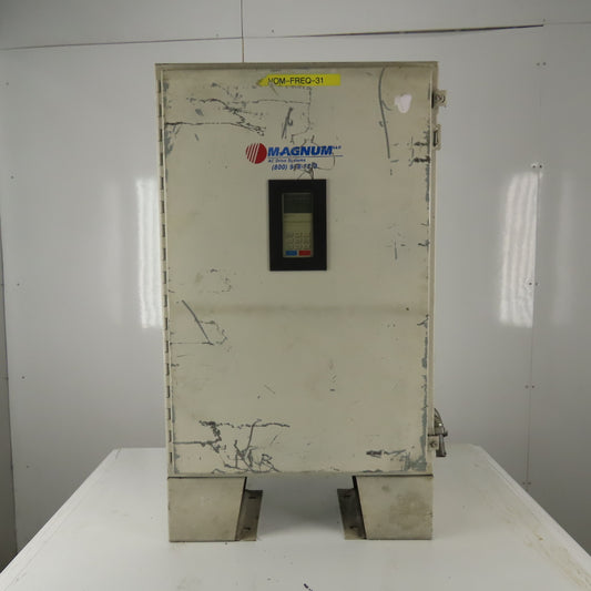 Magnum CIMR-G5U4037 AC Drive  In 380-460V 50/60Hz 80A Out 0-400V 0-400Hz 3Ph