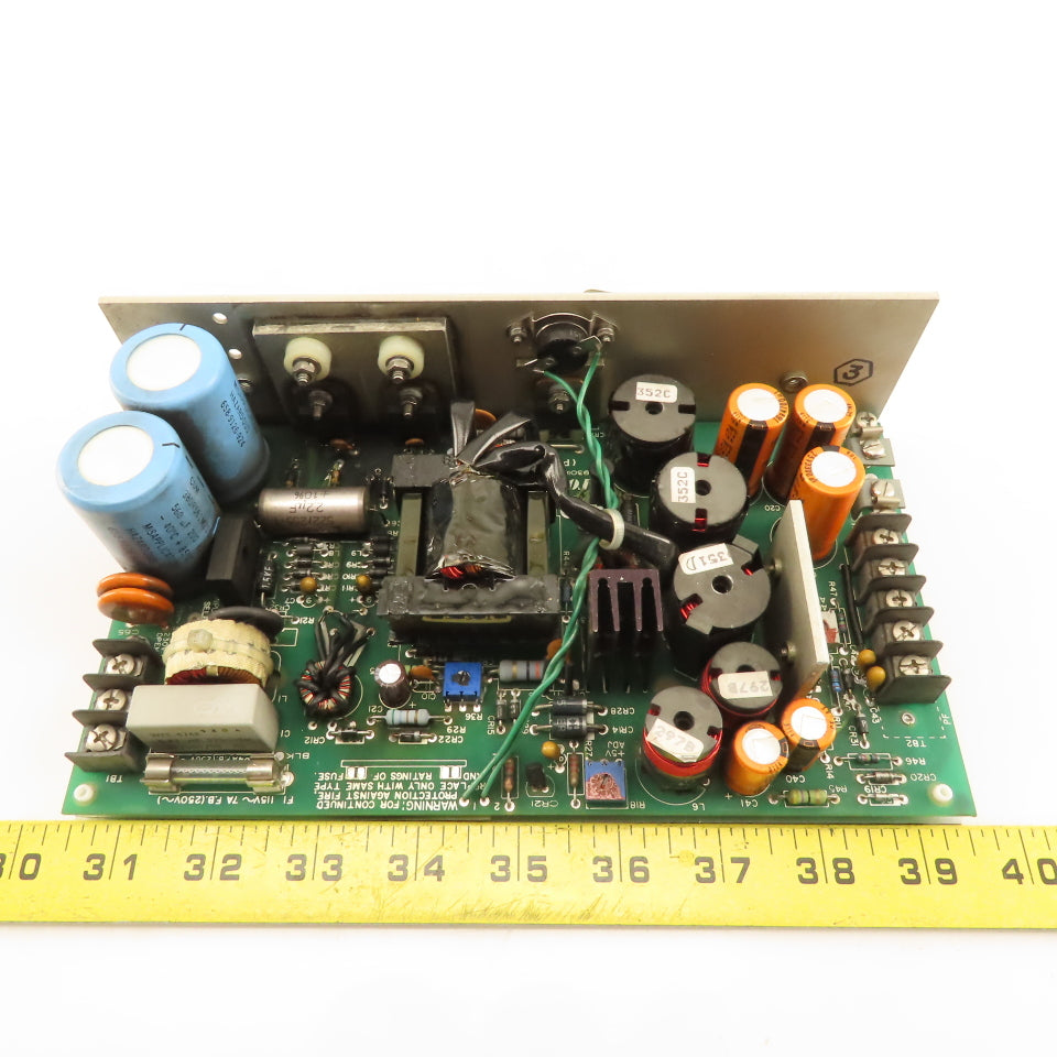 Todd Products MDT-224-1212R 115V Power Supply 5/12/12/-12VDC Output Parts/Repair