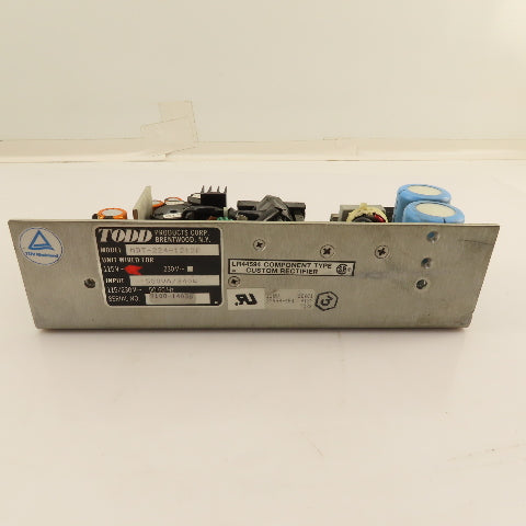 Todd Products MDT-224-1212R 115V Power Supply 5/12/12/-12VDC Output