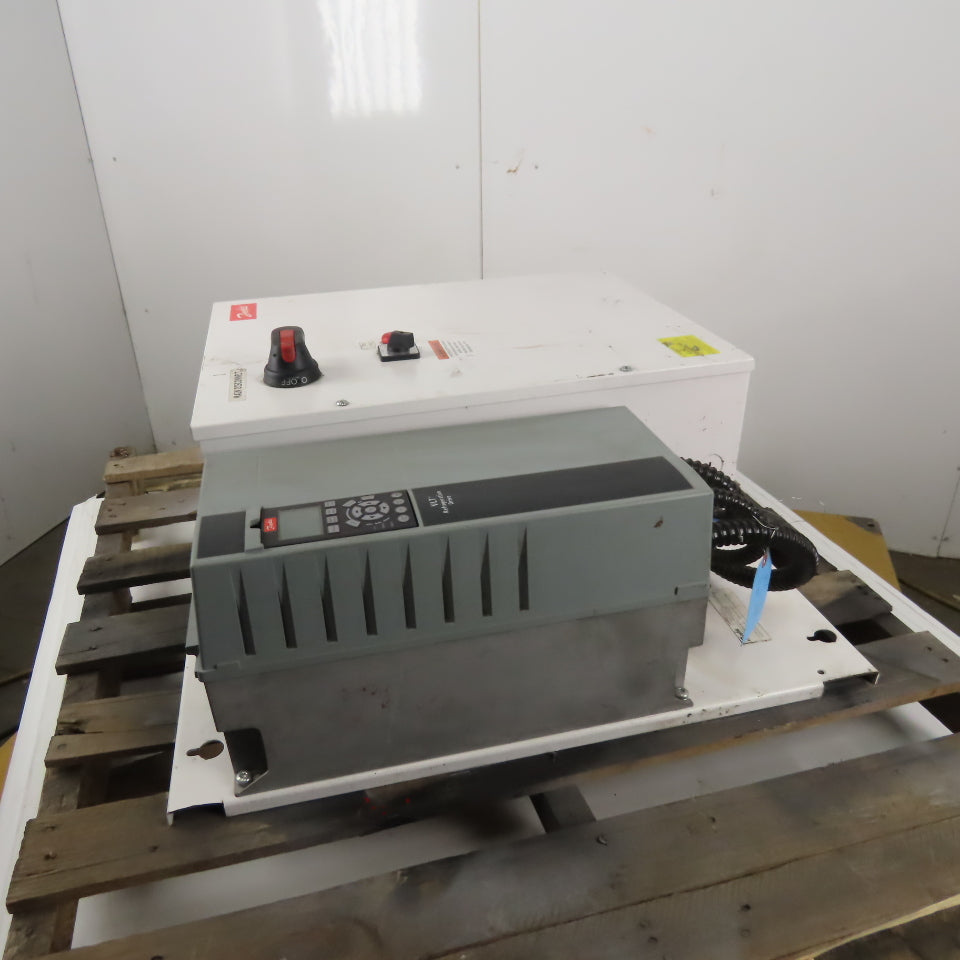 Danfoss VLT 134G4463 Refrigeration Drive 11kW 15HP In 3x380-480V Out 0-590Hz