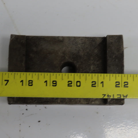 5" x 3" x 1-1/8" Heel Fixture Clamp Strap 5/8" Bolt Hole Lot Of 3