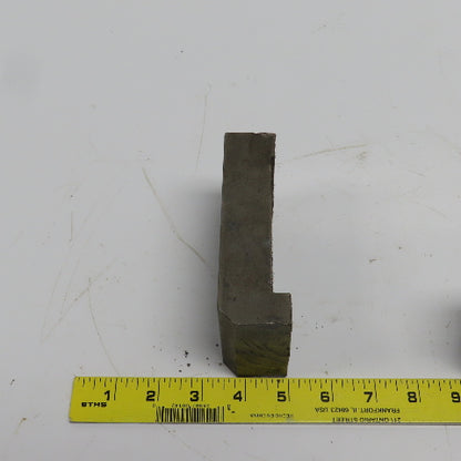 5" x 3" x 1-1/8" Heel Fixture Clamp Strap 5/8" Bolt Hole Lot Of 3