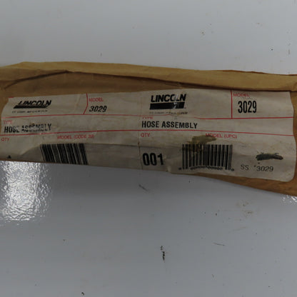 Lincoln 3029 Whip Hose & Swivel Assembly For Hand Held Grease Gun 1/8" NPT Male