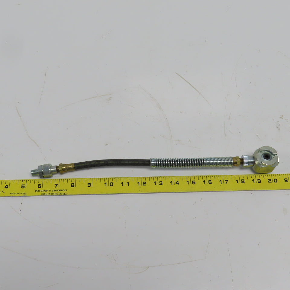 Lincoln 3029 Whip Hose & Swivel Assembly For Hand Held Grease Gun 1/8" NPT Male
