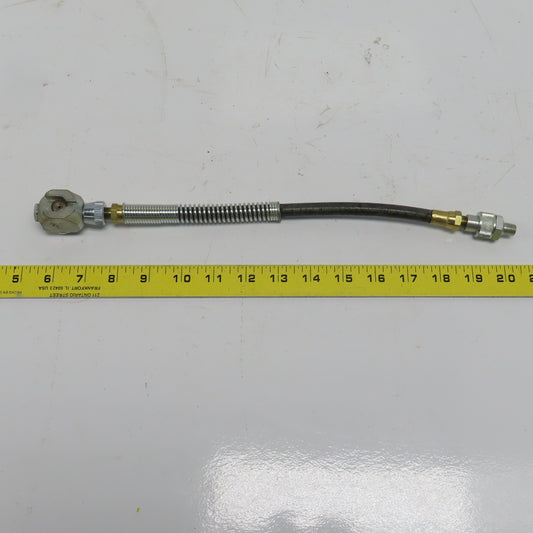 Lincoln 3029 Whip Hose & Swivel Assembly For Hand Held Grease Gun 1/8" NPT Male