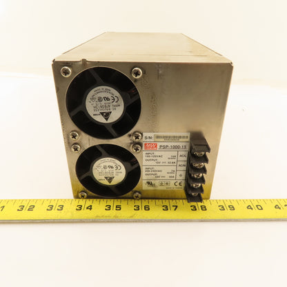 Mean Well PSP-1000-15 100-240V Input 50/60Hz 15VDC Output Power Supply