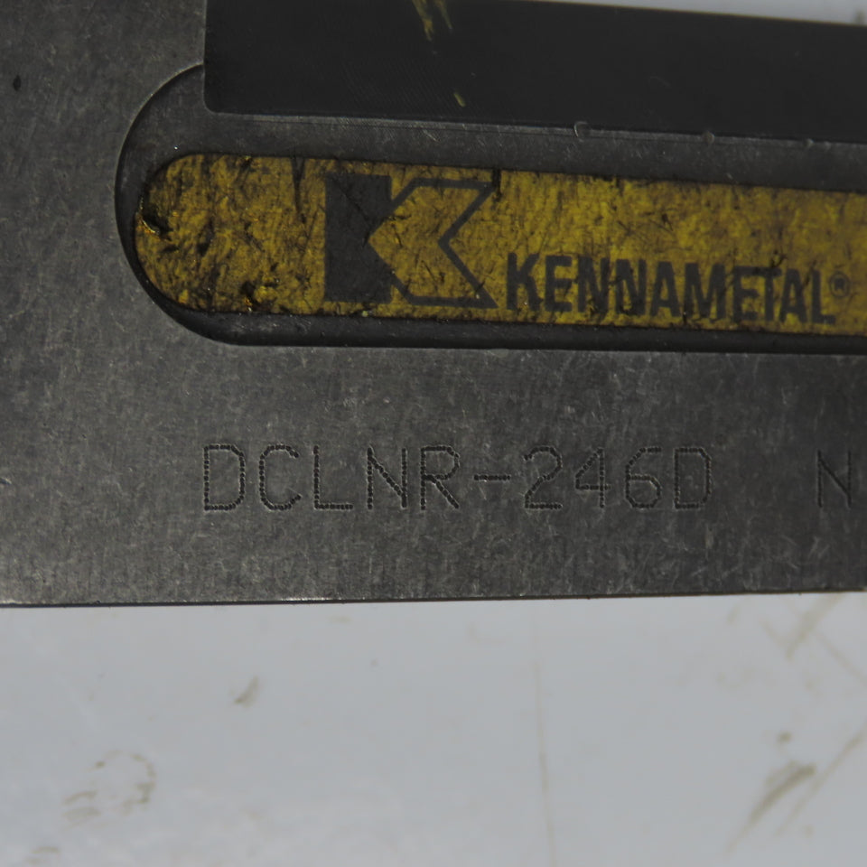 Kennametal DCLNR-246D Indexable Right Hand Lathe Tool Holder 1-1/2" Square Shank