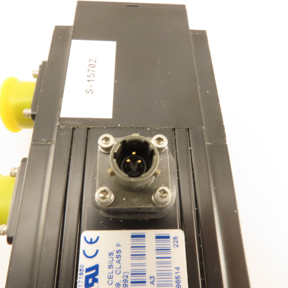 Emerson MGE-316-CBNS-0000 1Hp 4000RPM 240VAC 3Ph AC Servo Motor W/ Encoder