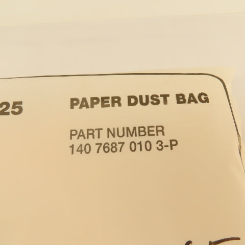 Nilfisk 140 7687 010 3-P Vacuum Dust Bag Paper Pack Of 3