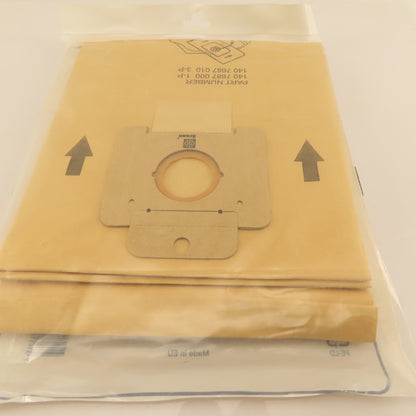 Nilfisk 140 7687 010 3-P Vacuum Dust Bag Paper Pack Of 3
