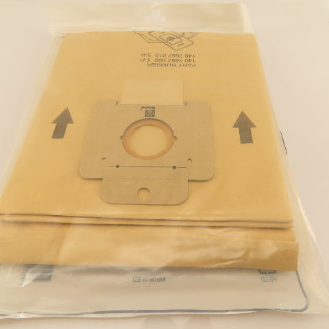 Nilfisk 140 7687 010 3-P Vacuum Dust Bag Paper Pack Of 3