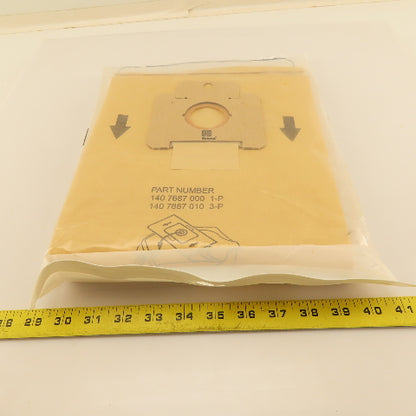 Nilfisk 140 7687 010 3-P Vacuum Dust Bag Paper Pack Of 3