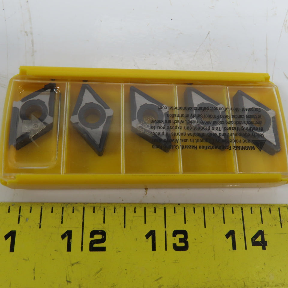Kennametal DNMG150408MW Rhombic Milling Turning Insert 5 Pcs