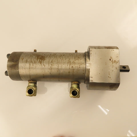 Custom Heavy Duty Double Ended Stroke Hydraulic Cylinder 2-1/2" x 3" Stroke