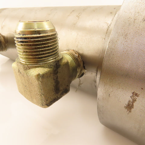 Custom Heavy Duty Double Ended Stroke Hydraulic Cylinder 2-1/2" x 3" Stroke