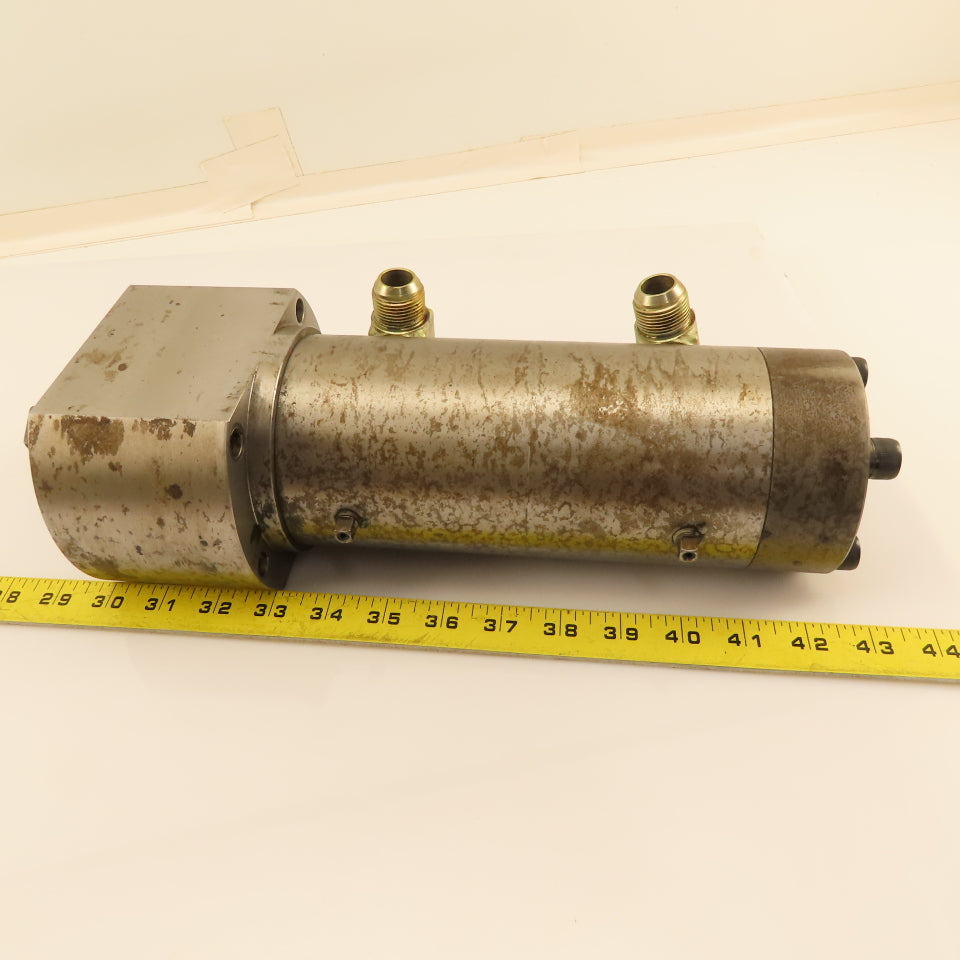 Custom Heavy Duty Double Ended Stroke Hydraulic Cylinder 2-1/2" x 3" Stroke