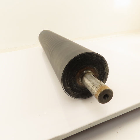 3-3/4" OD 28-1/8" Face Width Conveyor Drive Roller 30mm Shaft