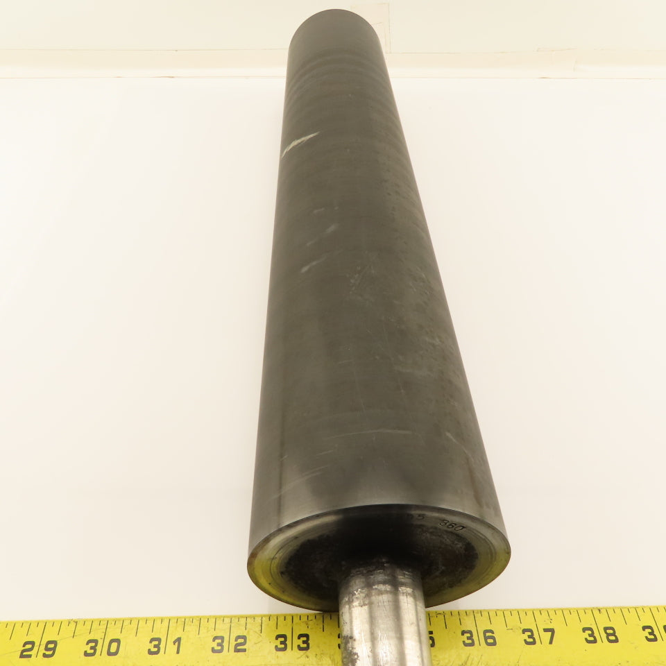 3-3/4" OD 28-1/8" Face Width Conveyor Drive Roller 30mm Shaft