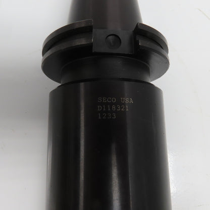 Seco D118321 Cat 50 End Mill Holder 7-1/4" Projection 1.421 Hole
