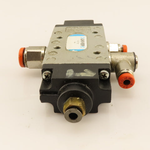 Univer AC-7120 5 Port 2 Way Pneumatic Air Pilot Directional Valve 1/8" NPT