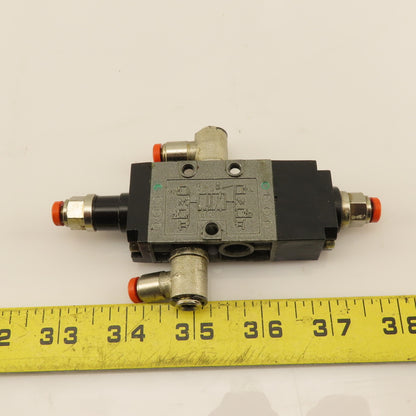 Univer CL-221 3 Port 2 Way Pneumatic Air Pilot Directional Valve 1/8" NPT