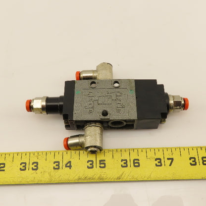 Univer CL-221 3 Port 2 Way Pneumatic Air Pilot Directional Valve 1/8" NPT