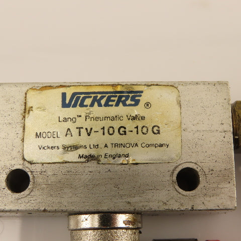 Vickers ATV-10G-10G 2 Way Lang Pneumatic Valve