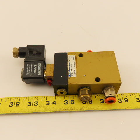 Lang Pneumatic VP2 5/51 2 Way Solenoid Operated Directional Valve 2-10Bar 24V