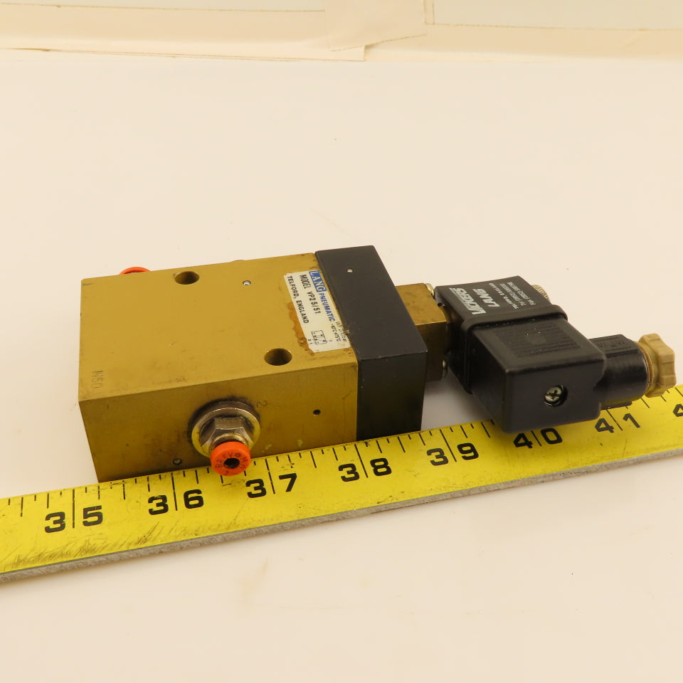 Lang Pneumatic VP2 5/51 2 Way Solenoid Operated Directional Valve 2-10Bar 24V