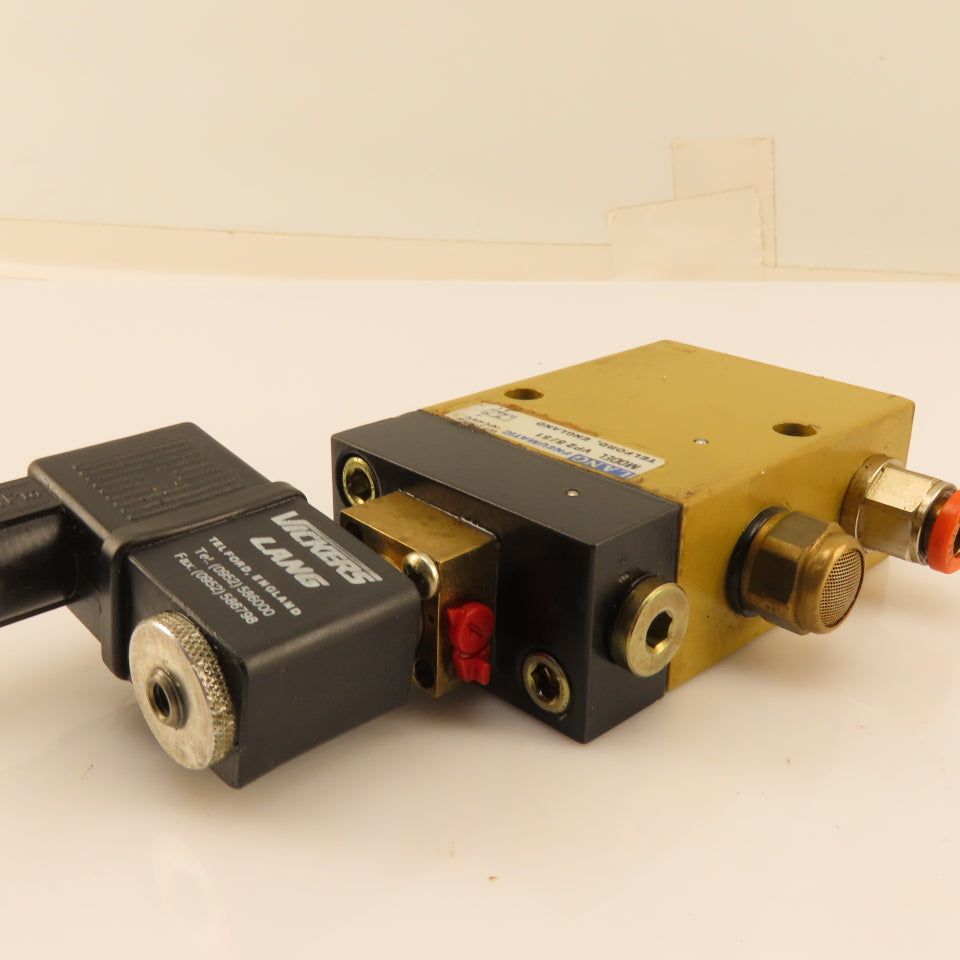 Lang Pneumatic VP2 5/51 2 Way Solenoid Operated Directional Valve 2-10Bar 24V