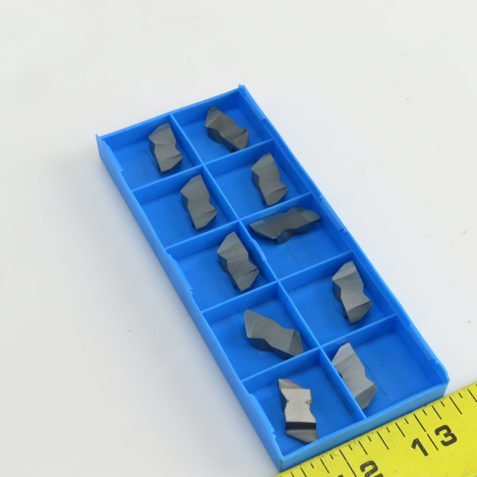 Knight Carbide NB3 .89/.150K2A Indexable K-Notch Grooving Carbide Inserts 10 Pcs