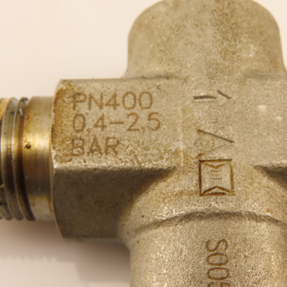 Schneider S005.50.221 0.4-2.5Bar Stainless Steel Pressure Gauge Protector 1/2"