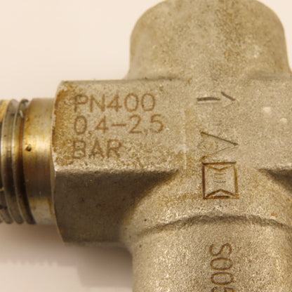 Schneider S005.50.221 0.4-2.5Bar Stainless Steel Pressure Gauge Protector 1/2"